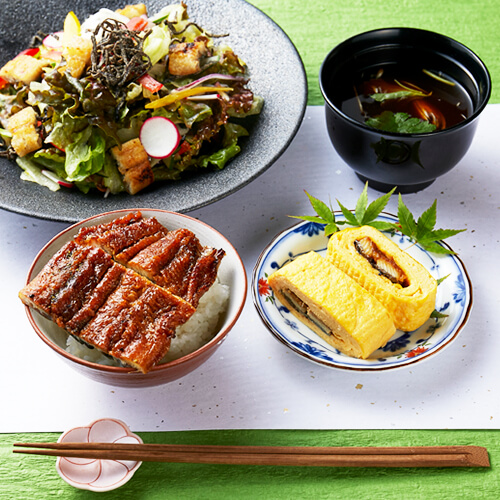 レンジ対応ハーフカット 4 個セット　蒲焼のみ 商品イメージ